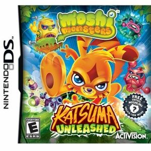NEW Moshi Monsters Katsuma Unleashed, Activision Nintendo DS 047875768086